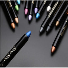 Load image into Gallery viewer, Eyeshadow Pencil Waterproof Long Lasting Glitter