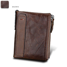 Load image into Gallery viewer, Vintage Genuine Cow Leather Men Wallet