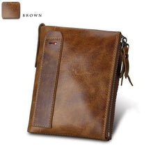 Load image into Gallery viewer, Vintage Genuine Cow Leather Men Wallet