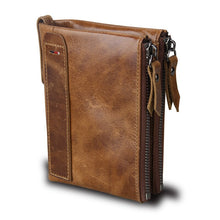 Load image into Gallery viewer, Vintage Genuine Cow Leather Men Wallet