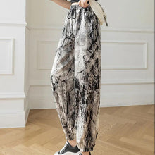 Load image into Gallery viewer, Thin Wide Leg Pants Chiffon