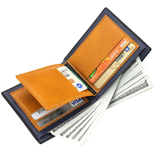 Pu Leather Three-fold Wallet