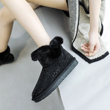 Load image into Gallery viewer, Waterproof Snow Boots Fashion Bling