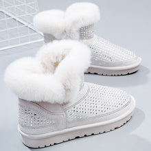 Load image into Gallery viewer, Waterproof Snow Boots Fashion Bling