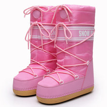 Load image into Gallery viewer, Snow Boots Fluffy Lace Up Middle