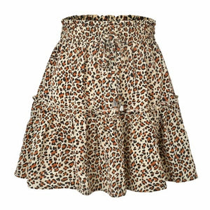 High Waist Fashion Printed Skirt Bohemian