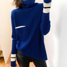 Load image into Gallery viewer, Fashion High Collar Sweater