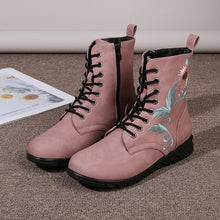 Load image into Gallery viewer, New Fashion Lace Up Platform  Boots
