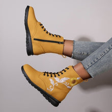 Load image into Gallery viewer, New Fashion Lace Up Platform  Boots