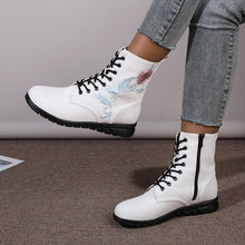 Load image into Gallery viewer, New Fashion Lace Up Platform  Boots