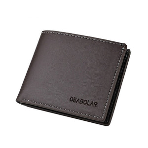 Trifold Wallet Pu Leather