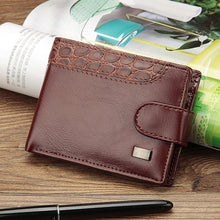 Load image into Gallery viewer, Trifold Wallet Pu Leather