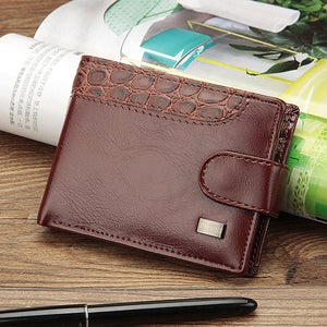 Trifold Wallet Pu Leather