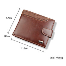 Load image into Gallery viewer, Trifold Wallet Pu Leather