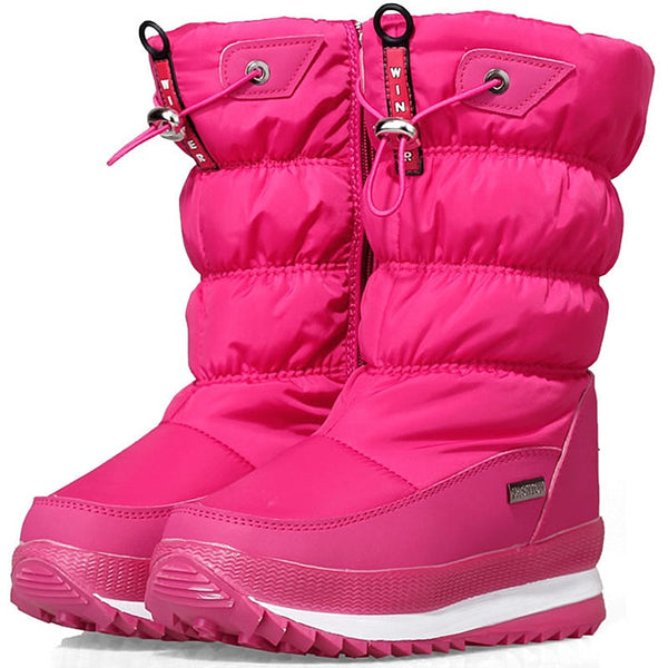 Snow Boots Platform Non slip