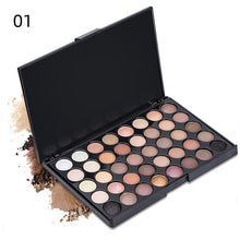 Load image into Gallery viewer, 40 Color Matte Eyeshadow Palette Glitter