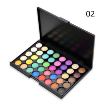 Load image into Gallery viewer, 40 Color Matte Eyeshadow Palette Glitter