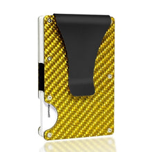 Load image into Gallery viewer, Men Wallet Slim Thin Metal Purse Magnetic