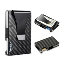 Load image into Gallery viewer, Men Wallet Slim Thin Metal Purse Magnetic
