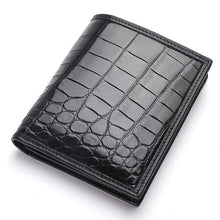 Load image into Gallery viewer, Genuine Crocodile Skin Wallet