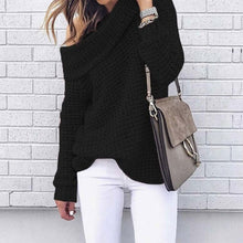 Load image into Gallery viewer, Autumn Off Shoulder Sweater