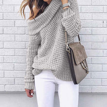 Load image into Gallery viewer, Autumn Off Shoulder Sweater