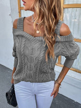 Load image into Gallery viewer, Long Shoulder Sweater