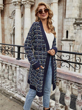 Load image into Gallery viewer, Autumn Winter New Long Cardigan Coat Women's Fashion Color Sweater