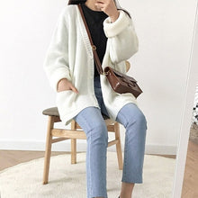 Load image into Gallery viewer, Autumn Winter Warm Women Oversized Knitting Cardigan