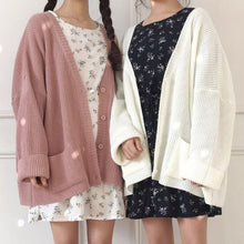 Load image into Gallery viewer, Autumn Winter Warm Women Oversized Knitting Cardigan