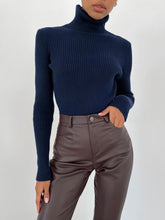 Load image into Gallery viewer, Basic Turtleneck Knitted Sweaters Autumn Winter Thick Warm