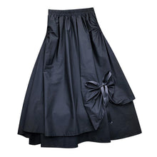 Load image into Gallery viewer, Bow Tie Skirt High Waist Irregular