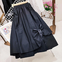 Load image into Gallery viewer, Bow Tie Skirt High Waist Irregular