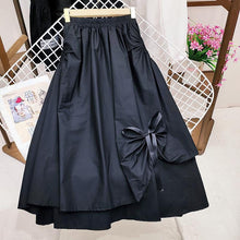 Load image into Gallery viewer, Bow Tie Skirt High Waist Irregular