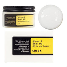 Load image into Gallery viewer, COSRX Advanced Snail 92 All In One Cream 100ml Facial Anti aging Care