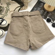 Load image into Gallery viewer, Cargo Mini Denim Skirt Multi Pockets