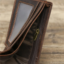 Load image into Gallery viewer, Vintage Genuine Leather Wallet