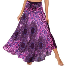 Load image into Gallery viewer, Long Skirt Bottom Boho Vintage