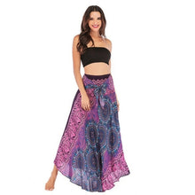 Load image into Gallery viewer, Long Skirt Bottom Boho Vintage