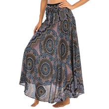 Load image into Gallery viewer, Long Skirt Bottom Boho Vintage