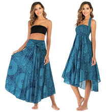 Load image into Gallery viewer, Long Skirt Bottom Boho Vintage