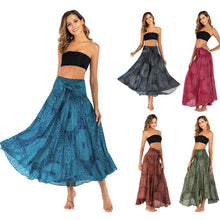 Load image into Gallery viewer, Long Skirt Bottom Boho Vintage