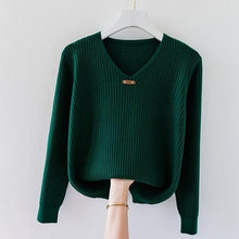 Load image into Gallery viewer, Long Sleeve Knitted Sweater