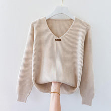 Load image into Gallery viewer, Long Sleeve Knitted Sweater