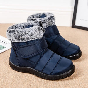 Faux Fur Warm Waterproof Snow Boots Thicken Plush