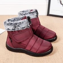 Load image into Gallery viewer, Faux Fur Warm Waterproof Snow Boots Thicken Plush