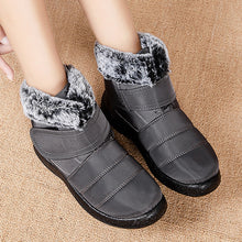 Load image into Gallery viewer, Faux Fur Warm Waterproof Snow Boots Thicken Plush