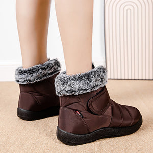 Faux Fur Warm Waterproof Snow Boots Thicken Plush