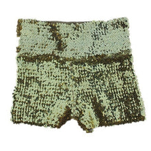 Load image into Gallery viewer, Festival Rave Outfit Shiny Sequins Women Shorts Hight Waist Sexy