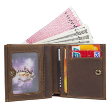 Load image into Gallery viewer, Genuine Leather Men Wallet